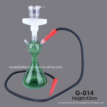 Neue Art Mazaya Glas Shisha mit Ledertasche